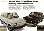 Folleto Fiat 126 Black&Silver