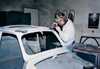 Documentation photo de Rudi Hilz: Comment une Fiat 500 devient une Steyr Puch TR 650