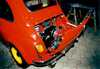 Photo documentation by Rudi Hilz: How to turn a Fiat 500 into a Steyr Puch TR 650