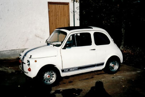 Fiat 500 F ready for the street