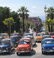 Rencontre Fiat 500 au pied de l'Etna 2021