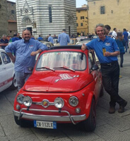Fiat 500-bijeenkomst in Pistoia 2023