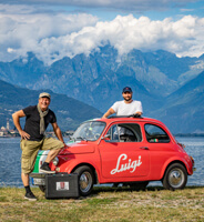 Luigi tiene que ir a casa: Un viaje fotográfico en un Fiat 500