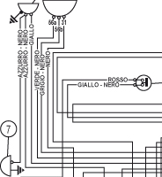 circuit diagram Fiat 500 Giardiniera